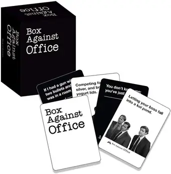 

Crimes against Humanity Card Box against Office Party Fun Board Humanity