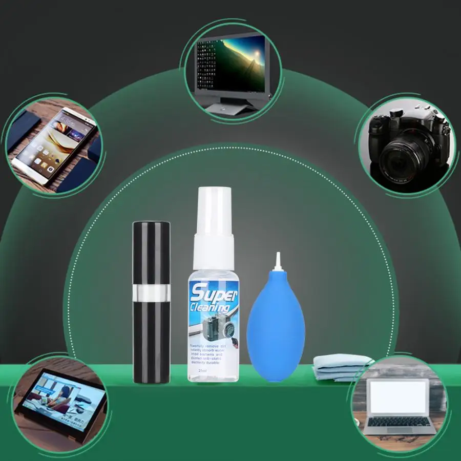 KCL-4003 Computer Keyboard Mobile Phone Digital Camera LCD Screen Cleaning Tool Kit Cleaning Tool Kit