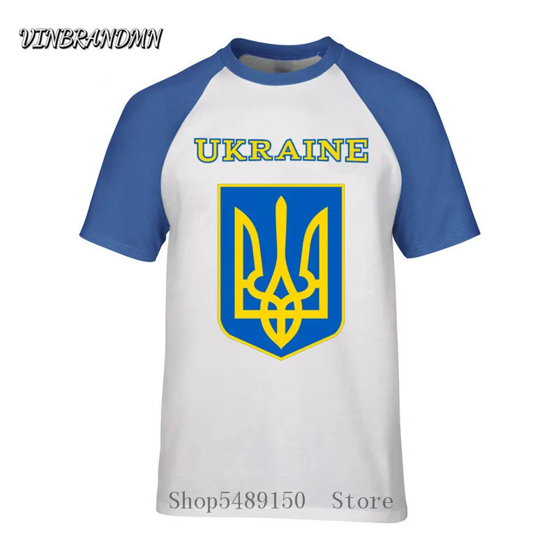 Футболка с цифровой печатью высокого качества Украинская страна фото одежда