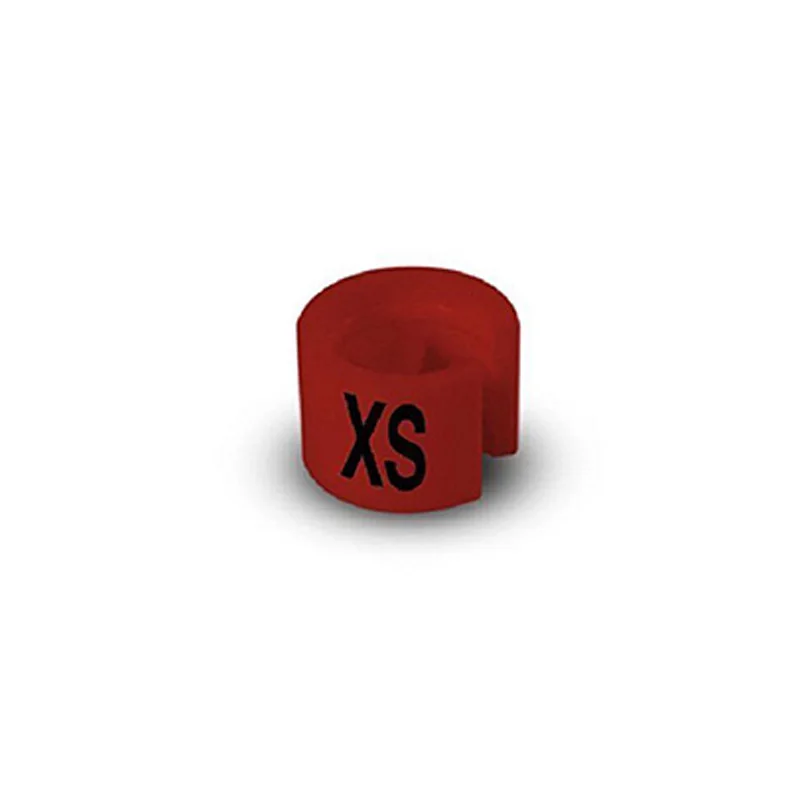 XS 100 шт вешалки разделители одежды Маркеры "XXS-5XL" пластиковые маркеры - Цвет: XS