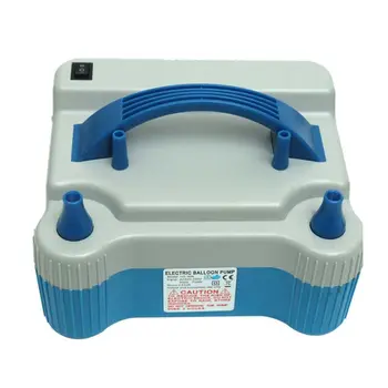 

2020 New EU Plug Electric Balloon Pump Portable Double Nozzles Balloon Inflator for Wedding Party Decoration Filling Balloons