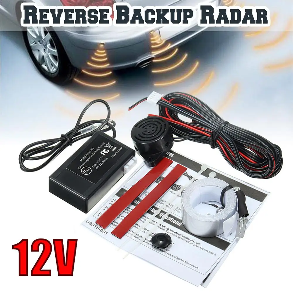 Car Reverse Radar Sensor Kit No Holes\Easy install
