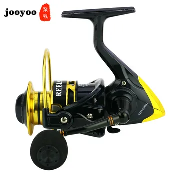 

5.2:1 High Speed Series 13+1BB Fishing Reel Fishing Gear Reel Fishing Line Spinning Machine Metal Rocker Arm Without Gap jooyoo