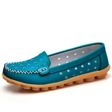 Весенняя женская обувь на плоской подошве; женские кожаные лоферы; женские балетки на мягкой подошве без застежки; мокасины; женская обувь; Mujer; 41