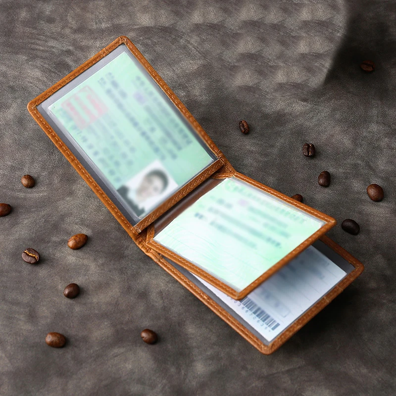 Новый ультратонкий Держатель Для водительских прав кошелек папка для документов