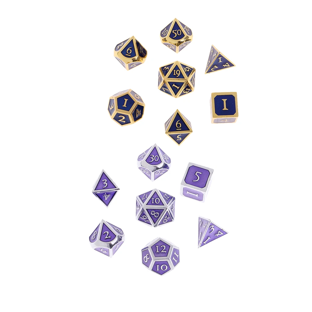 14 шт Подземелья и Драконы DND RPG MTG настольная игра многогранные кости набор
