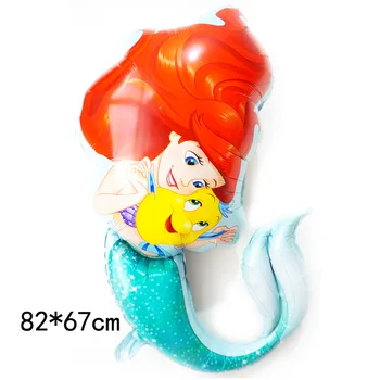

wholesale a little mermaid helium balloons large size a little mermaid balloon for reseller