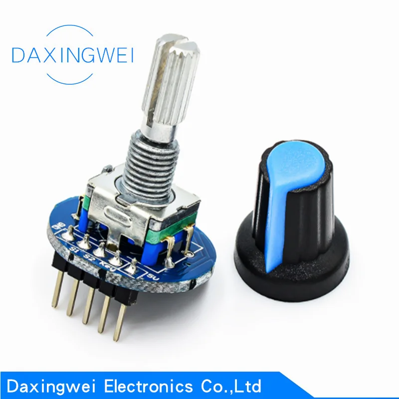 Модуль роторного датчика Arduino 5 В потенциометр с вращающимся звуком и датчиком