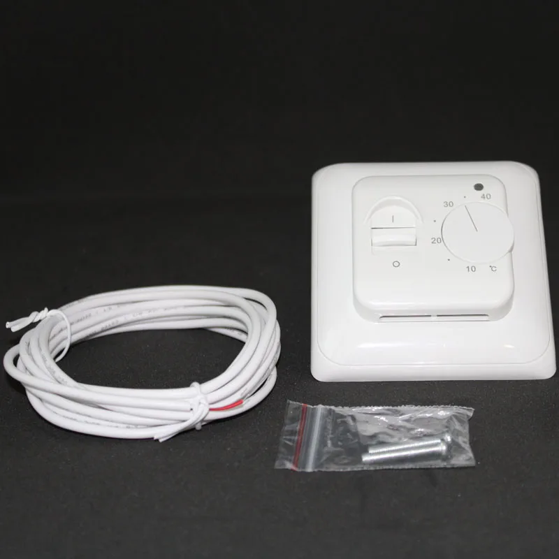 220V 16A, Electric Floor Heating Room Thermostat Temperature Controller Warm Regulator Mechanical Manual Operation