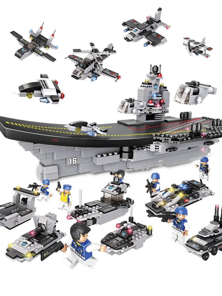 

Toy Intelligence Building Blocks Yi Assembled 8-10-Year-Old Boy 6 Effective 7 Assembly Non-Military Model