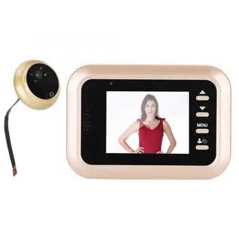 

2.4in Smart Door Viewer Screen Display Doorbell IR Night Security Video Camera Door Peephole