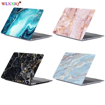 

Hot Marble Pattern Laptop Case For Apple Macbook Pro Retina Air 11 12 13 15,2018 For Mac new Air/pro 13 inch A1932 A1708 Cover