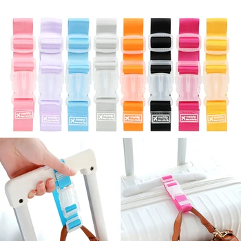 

Carrying Clip Adjustable Anti-lost Luggage Bag Straps Lock Hooks Travel Suitcase Straps Buckle Baggage Tie Down Belt