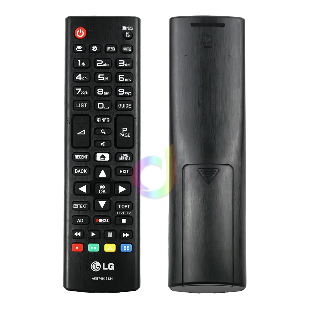 Para lg akb74915324 controle remoto sem fio abs substituição 433mhz para lgakb74915324 televisão inteligente led lcd tv controlador novo
