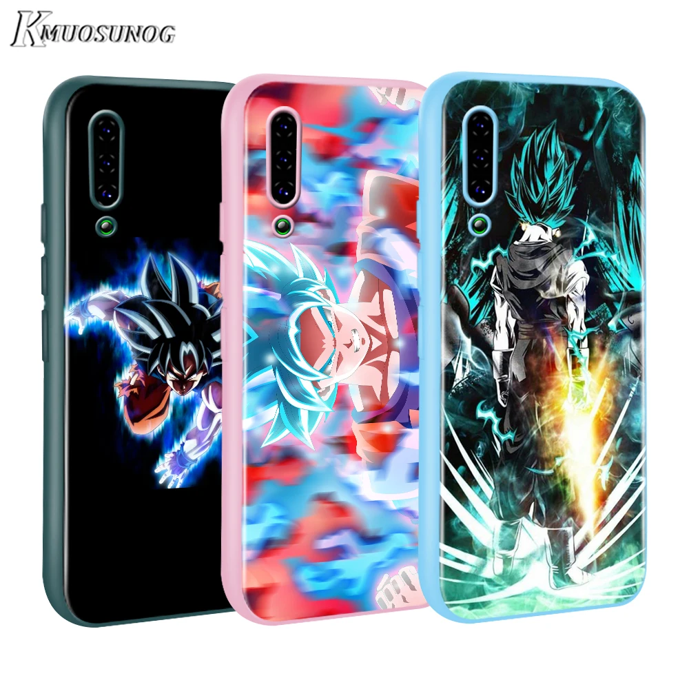 

Dragon Ball Ultra Instinct Baseus Candy Color Cover for Xiaomi Mi NOTE 10 9 8 Pro 9T SE A1 A2 A3 CC9 SE Lite F1 Phone Case