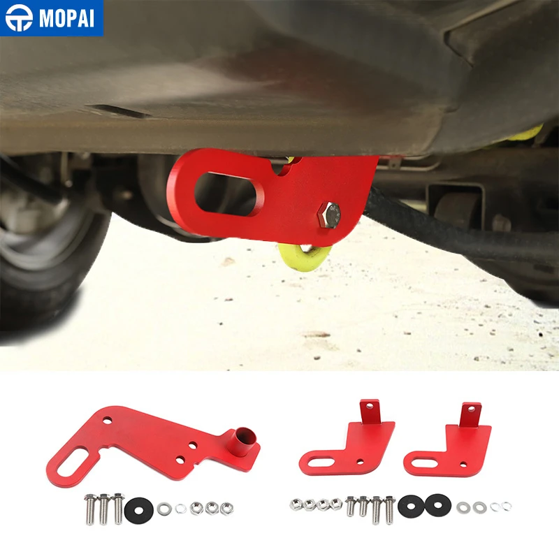 

MOPAI Towing Bar for Suzuki Jimny JB74 Car Front Rear Bumper Towing Trailer Hook for Suzuki Jimny 2019+ Accessories
