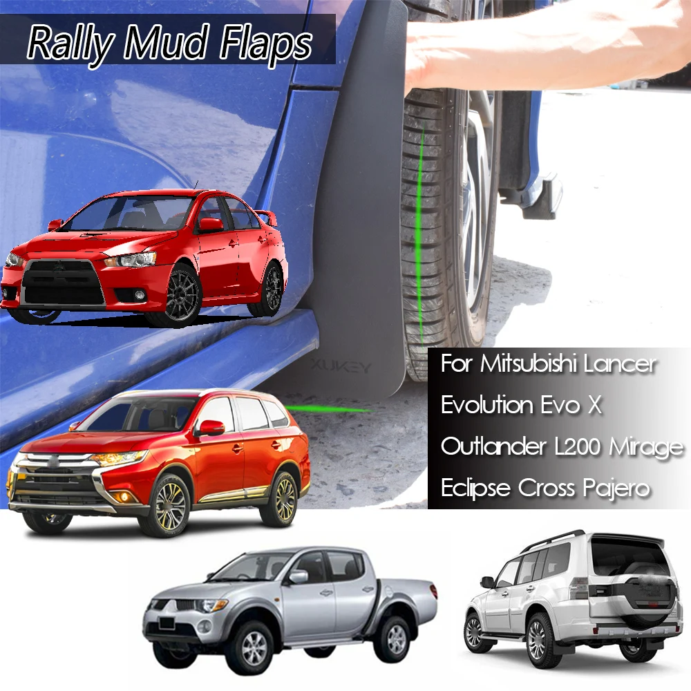 Брызговики крыло брызговиков вспышки для Mitsubishi Pajero Sport Challenger Montero Shogun Endeavor Galant