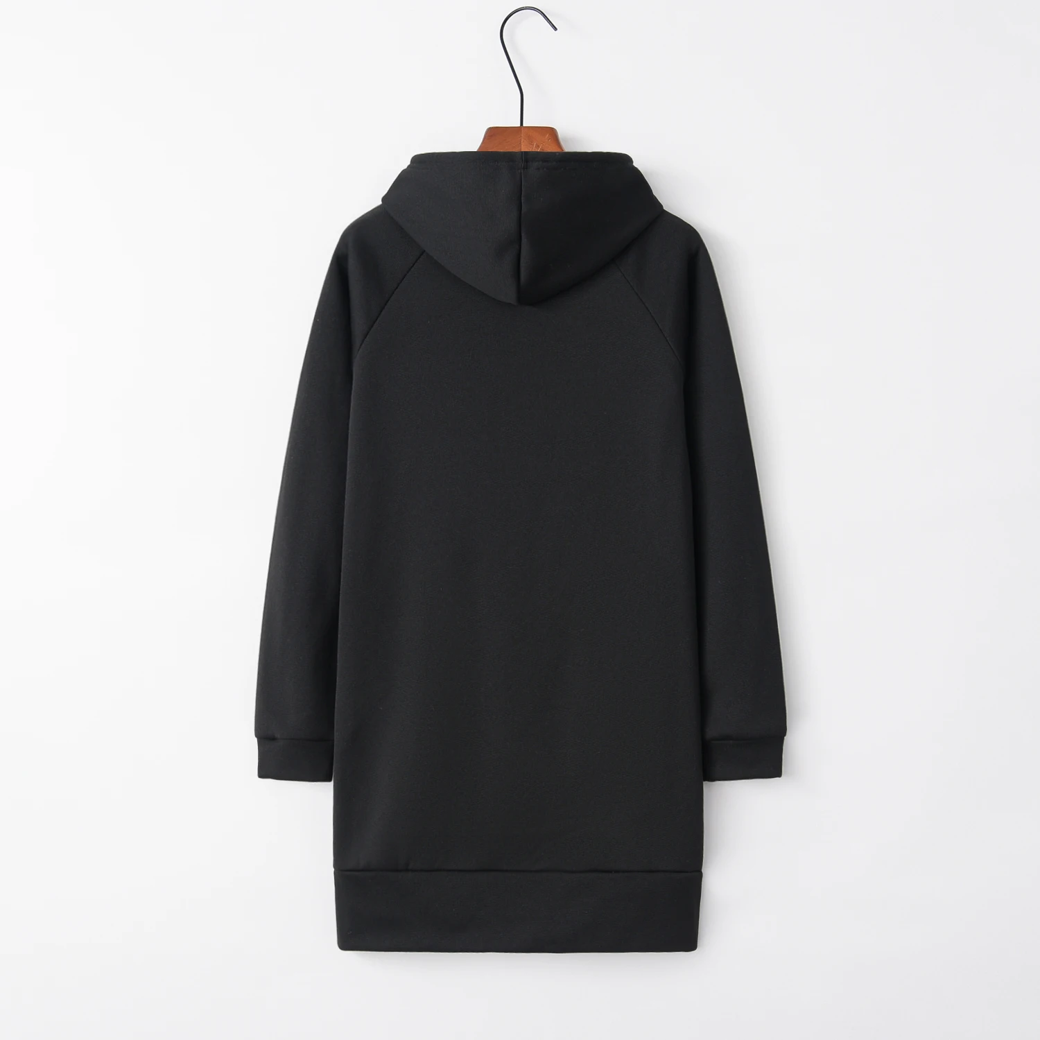 Женское платье с Капюшоном Зимний пуловер Женский Плюс Размер Pull Hoody-in длинные толстовки, свитшоты женская одежда