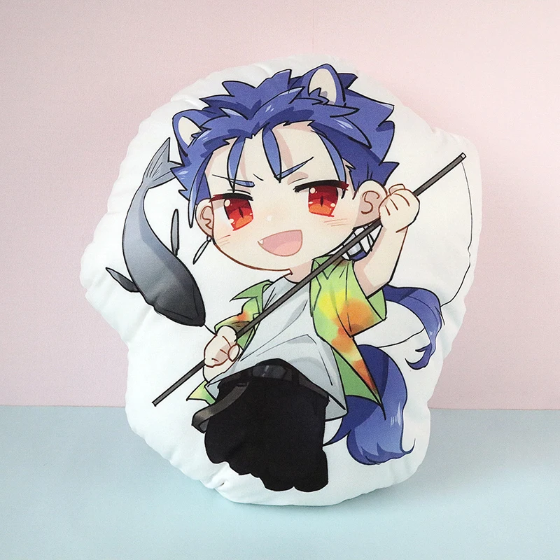 Аниме Fate/Grand Order Gilgamesh Cu Chulainn Chacha Косплей короткая мягкая игрушка подушка набивная подушка для игрушек Рождественский подарок