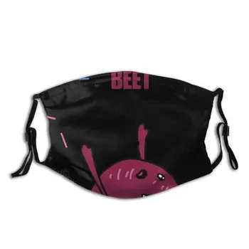 

protective mask with filter When The Beet Drops Juice Salad Purple anti dust PM2.5 reuse adult teen child girl