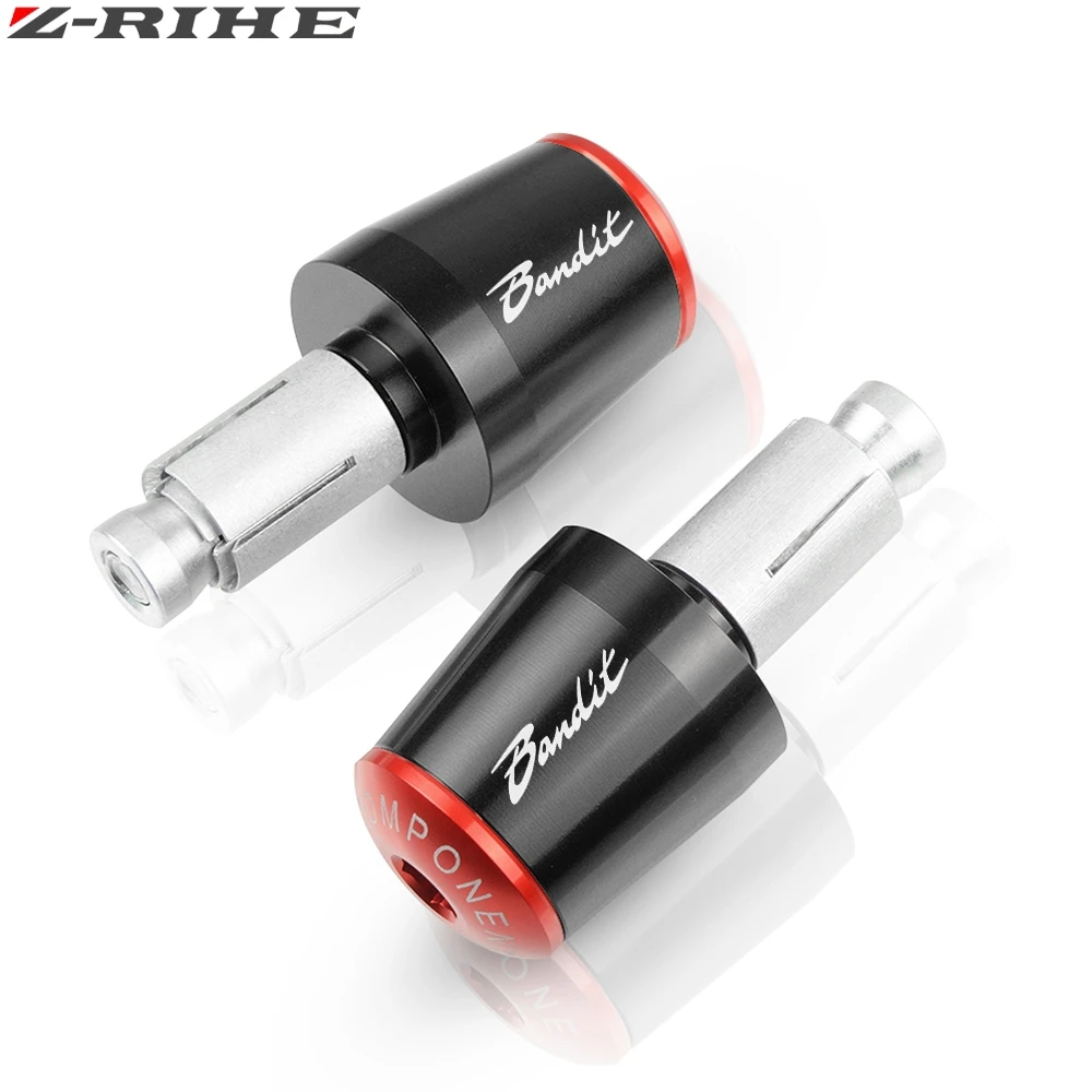 Для SUZUKI GSF 250 600 600S 650 650S 650N 1200 1250 Bandit 650S мотоцикл 7/" 22 мм рукоятки «Грипсы» Торцевая крышка