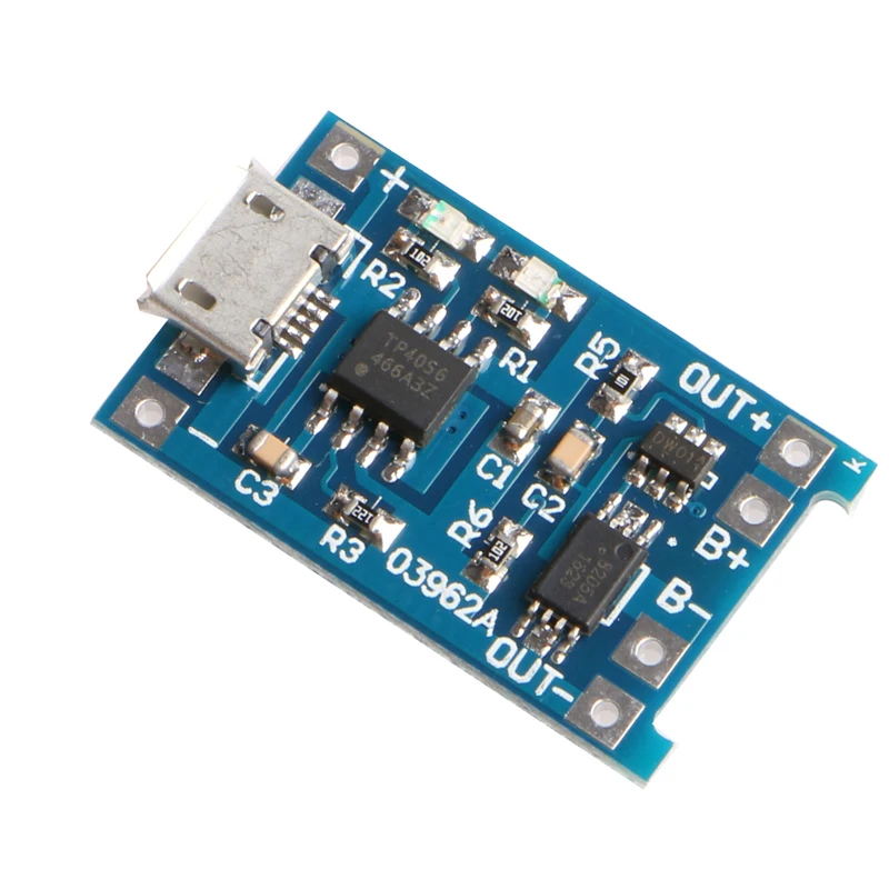 

Micro 5V 1A USB 18650 Lithium Battery Charging Board Module+Protection N1HF