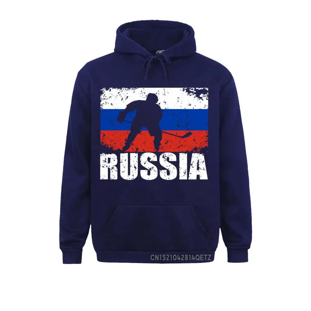 Distressed Russia Hockey Hoodie Russian Flag Player Fan Tee__B7190 Hoodies Sweatshirts comfortable Long Sleeve Man Sportswears Distressed Russia Hockey Hoodie Russian Flag Player Fan Tee__B7190navy