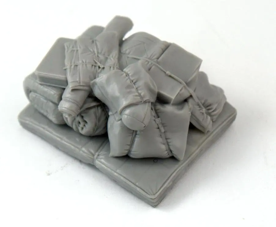 1/35 каучуковая фигурка модель комплект Unassambled Неокрашенный B152(без автомобиля