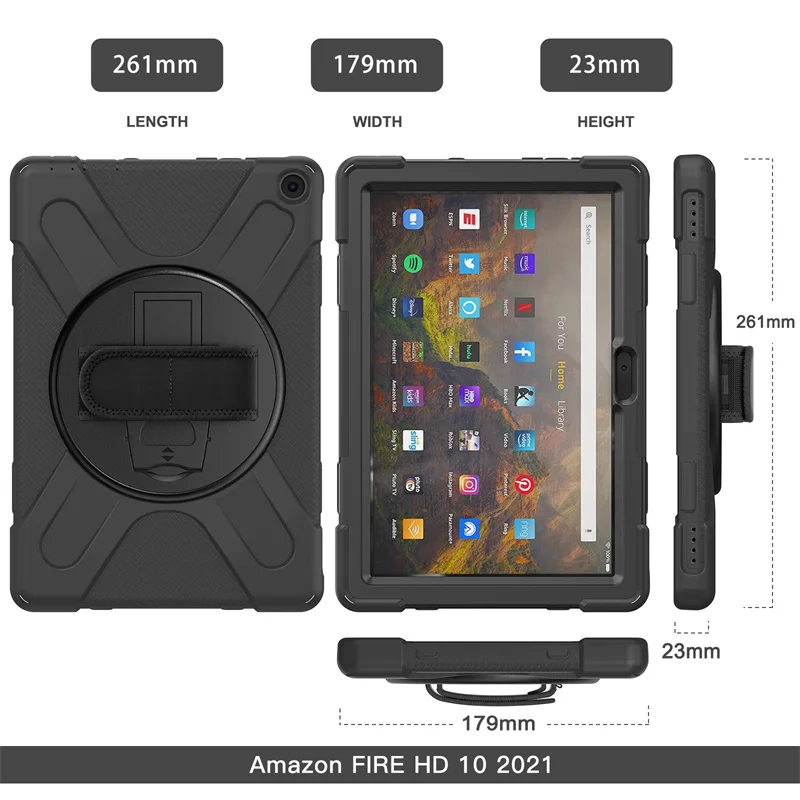 Rugged Shockproof Silicone Protective Case