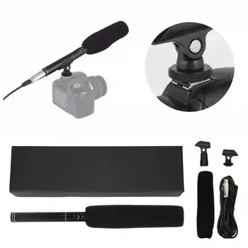 

Professional Interview Microphone Handheld Video Camera SLR Camera Wired MIC studio microphone for Vlog Video Recording
