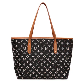 

GINYEZI 2020 women's handbag designer luxury handbag printing bucket famous brand shoulder bag large capacity Tote women's bag