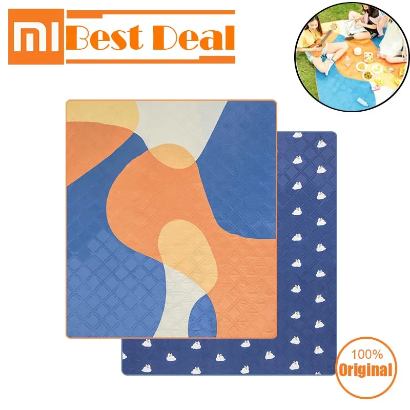 

Xiaomi Zaofeng Portable Picnic Mat Folding Waterproof Three-layer Thicken Moistureproof Machine Washable Picnic Mat