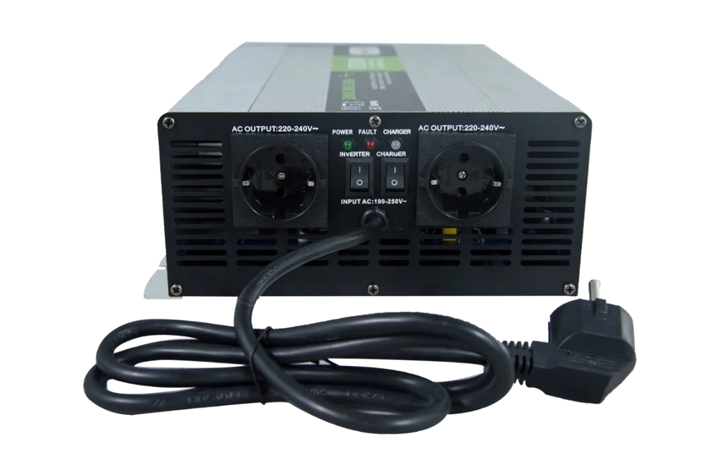 1500W 1.5KW  UPS solar inverter NPS1500 pure sine wave off grid 12V 24V DC to AC110V 220V with Charger 15A 50Hz 60Hz OEM factory