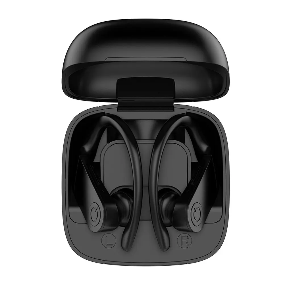 Durable Led Display Wireless Earphone Stereo Wireless Earbuds Handsfree Sport Headset With Microphone
