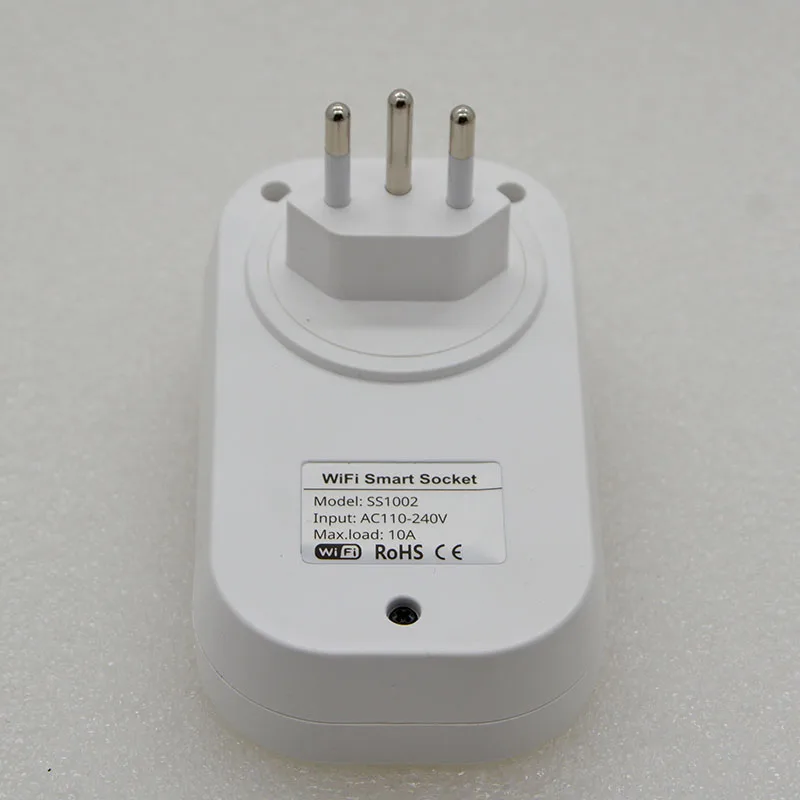 Wifi Smart Socket110~ 240 В 10A Switzerland Jack беспроводной штекер работает с Alexa Google Assistant Smart Life APP