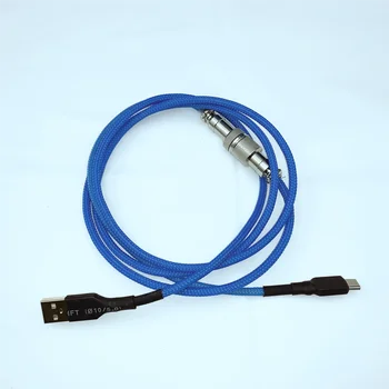 

Mechanical Keyboard Metropolis Cable Aviator Connector Mechables Pulse V3 Custom-coated Coil Type-C-USB Cables