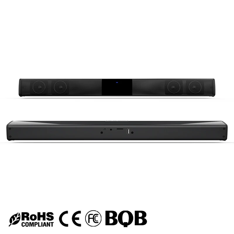 Беспроводная bluetooth звуковая панель BS 28 20 Вт HiFi объемный 3D стерео сабвуфер для ТВ