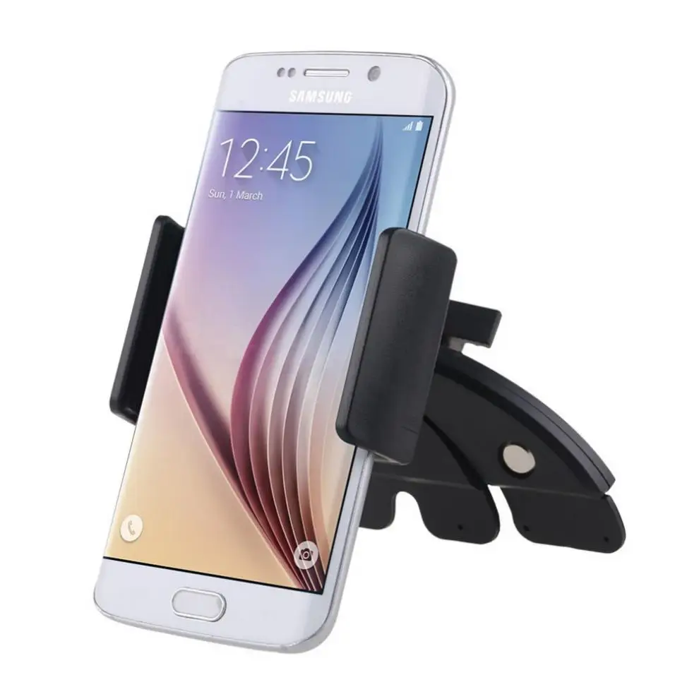 Автомобильный держатель для телефона с CD слотом регулируемый мобильного