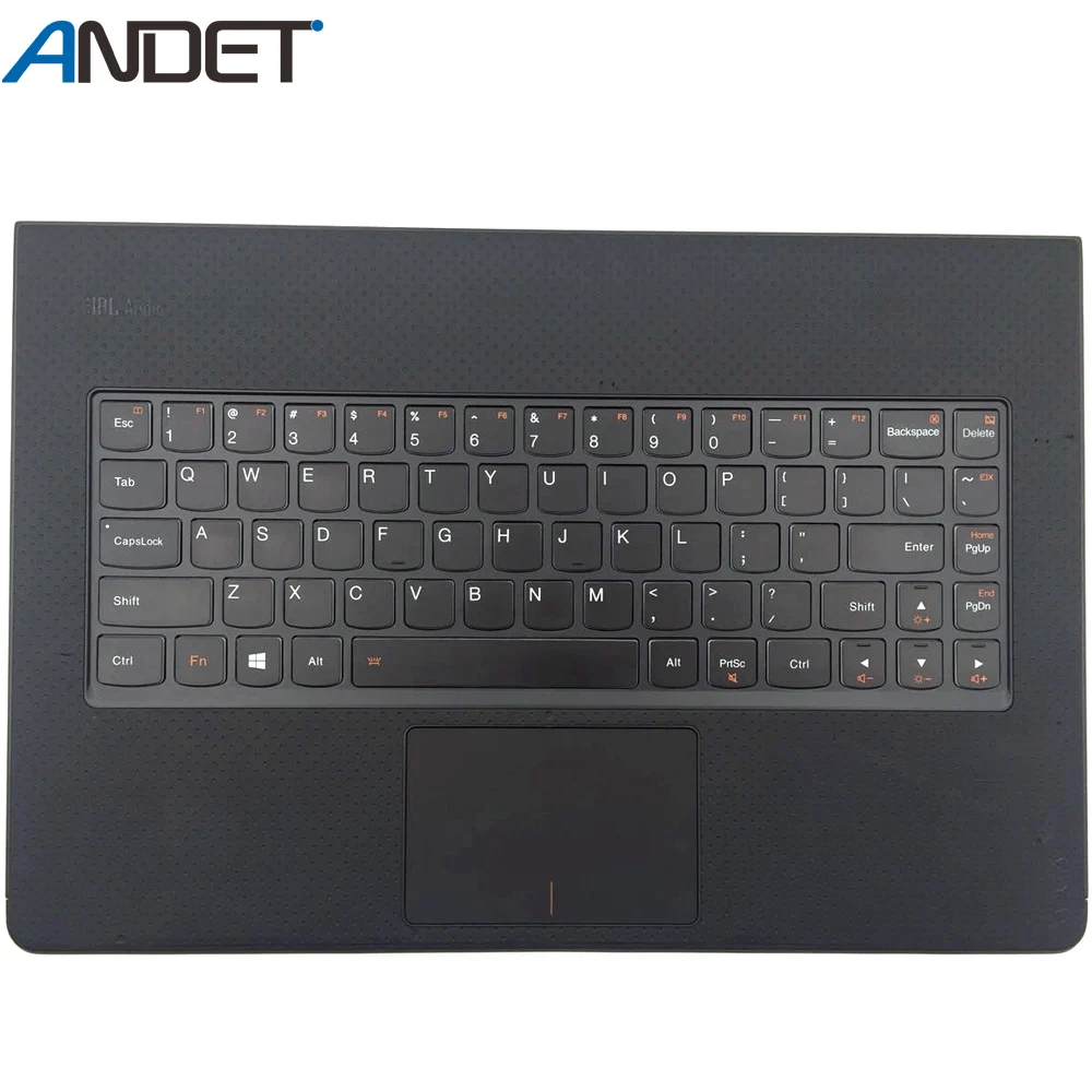 Чехол для lenovo Yoga 3 Pro 13 Упор для рук верхний чехол Клавиатура США Великобритания с подсветкой с тачпадом кабель