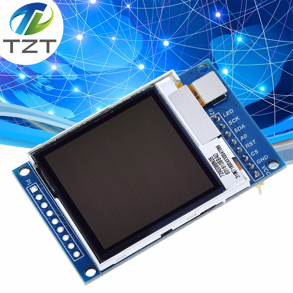 

1.6 Inch OLED 1.6" TFT IPS OLED Transflective Display Module LCD Display DIY SPI Serial Port 130*130 Communicate for Arduino