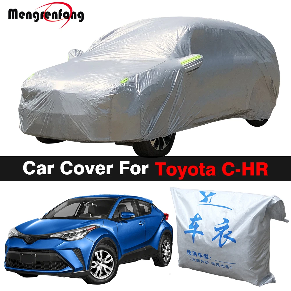 Car Cover SUV Outdoor Sun Shade Anti-UV Snow Rain Ice Protection Cover Dustproof For Toyota C-HR CHR