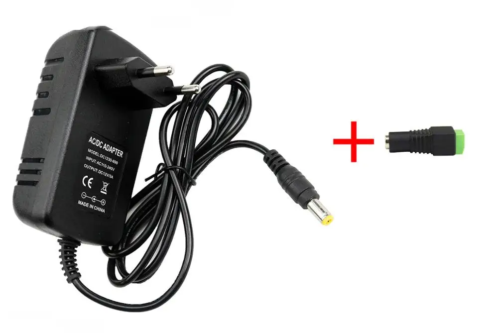 Power and Connection Адаптер питания зарядное устройство адаптер DC12V 1A 2A 3A 4A 6A 8A 12V 12 вольт V адаптер осветительные трансформаторы AC 110-240V - Цвет: Power and Connection
