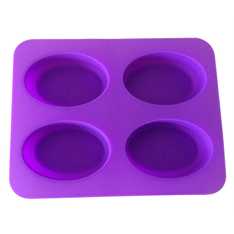 DIY овальное мыло силиконовая форма лоток ручной работы 3d мыло формы для мыла Свеча помадка аксессуары для украшения торта