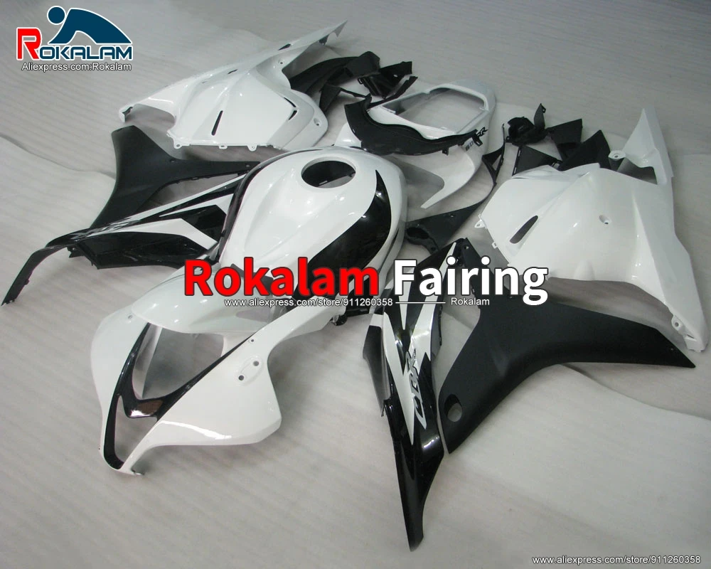 

Fairings For Honda CBR 600RR F5 2011 CBR600RR 2010 CBR600-RR 2009 2012 Motorcycle White Black Fairing Kit (Injection Molding)