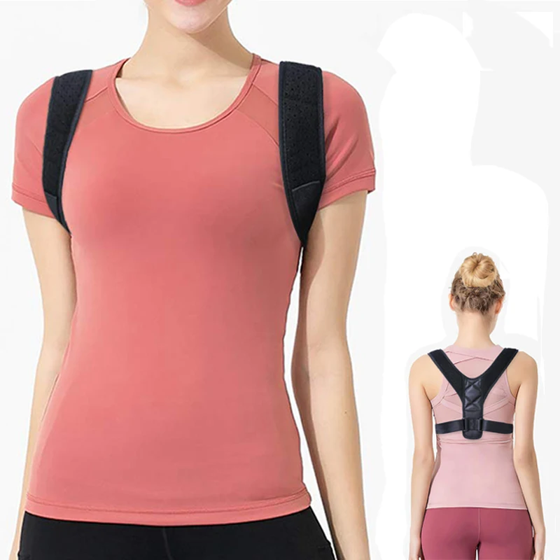 

Adjustable Back Posture Corrector Clavicle Spine Back Shoulder Brace Support Belt Posture Correction For de postura hombre/mujer