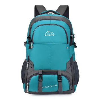 

40 L Outdoor Travel Mountaineering Rucksack For Men Backpack Women trekking Sports Bag Waterproof Teenager School Backbag Black