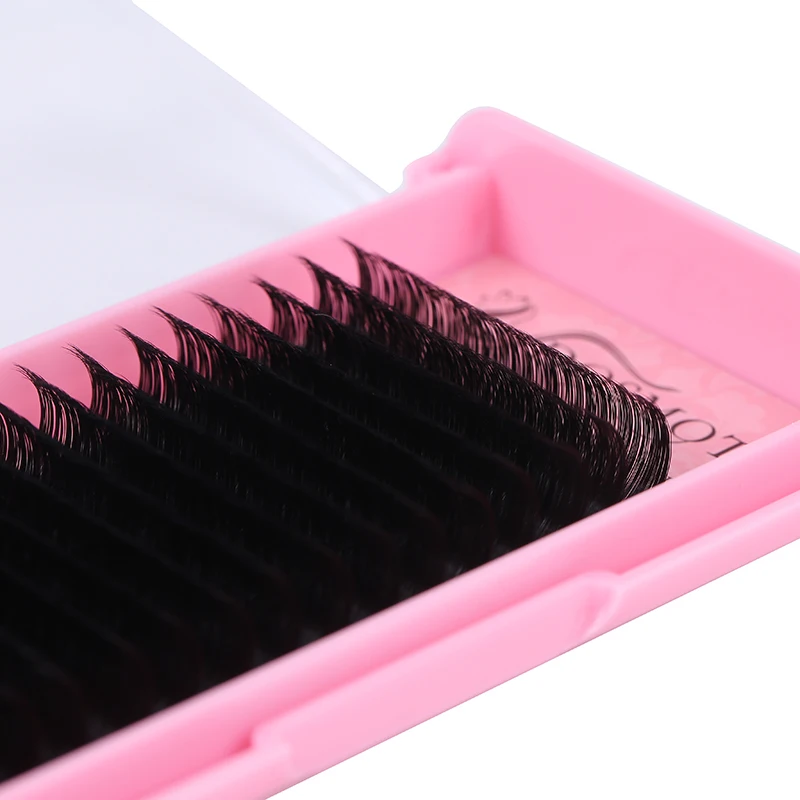 5-Tray Pack of Extra Long Individual Eyelash Extension Natural False Eyelashes - Lengths 17mm and 18mm image 6