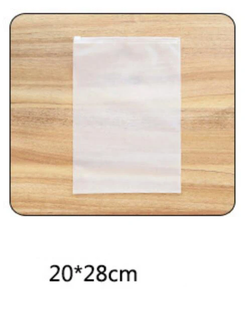 20x28cm Портативная дорожная сумка для хранения, прозрачный органайзер для багажа, сумка для одежды, плотная водонепроницаемая сумка на молнии, пластиковые сумки, косметическая посылка - Цвет: 20x28cm