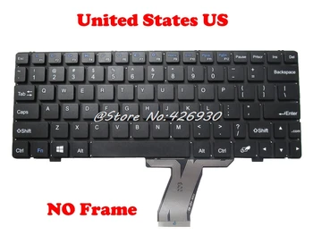 

Laptop Keyboard For Ematic EWT116 EWT116BL English US Black Without Frame