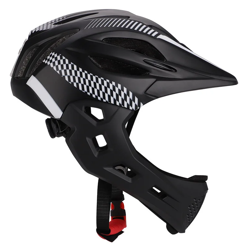 LED Kids Full Face 42-52cm Riding Helmets